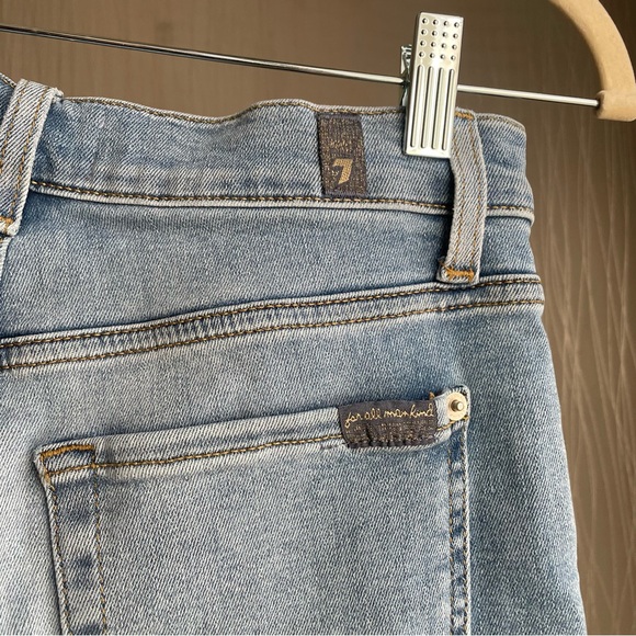 7 For All Mankind Cropped Alexa Jeans 7FAM Size 27 - Picture 10 of 15